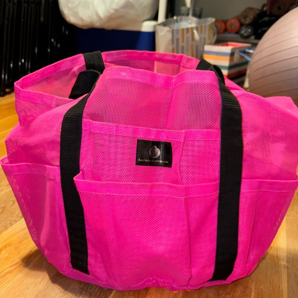 Salt Water Canvas Beach Bag